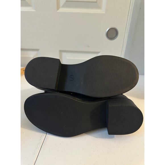 Universal Thread Women’s Connor Black Ankle  Buckle Boots memory foam size 7 NWT - Picture 6 of 7